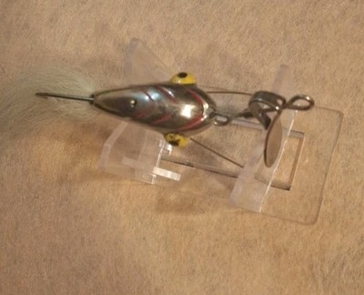 antique weedless fishing lures Vintage Original AL FOSS DIXIE WEEDLESS LURE NICE COLOR