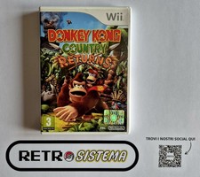 Nintendo Wii Donkey Kong Country Returns PAL italiano completo come nuovo
