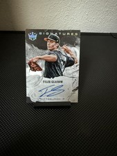 2018 Panini Diamond Kings #S-TG Tyler Glasnow Auto DK Signatures Silver #/15