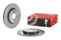 2X Brembo Bremsscheibe 08.N249.21 FüR Chrysler Dodge Passend FüR Fiat Lancia