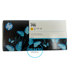 GENUINE HP 746 300-ml Yellow DesignJet Ink Cartridge, P2V79A SEALED BOX 8/2027