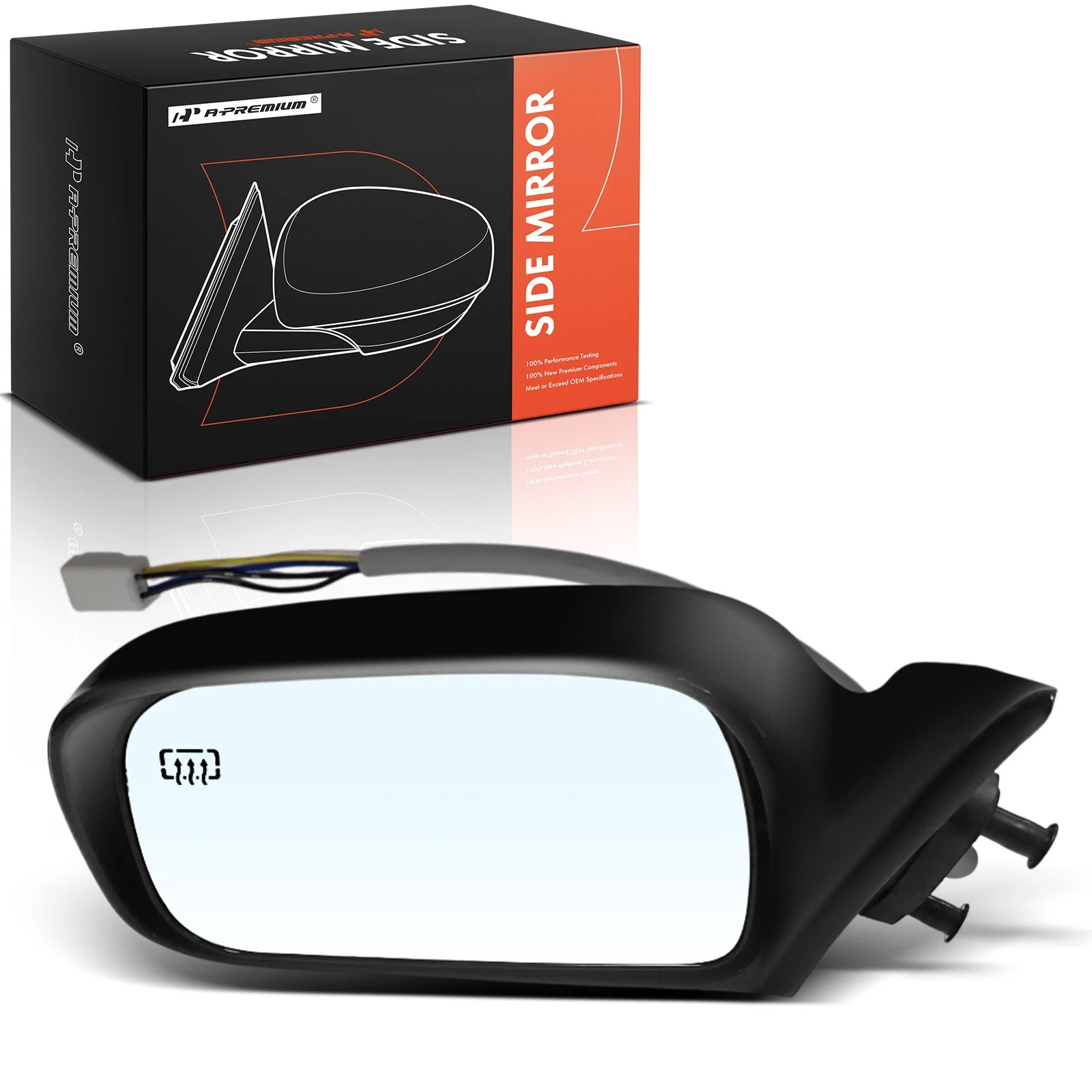 A-Premium Driver Power Glass Adjust Mirror for Toyota Camry 1997-2001 USA Built