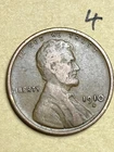 1910-S LINCOLN WHEAT CENT, low mintage date, "Fine" condition #4