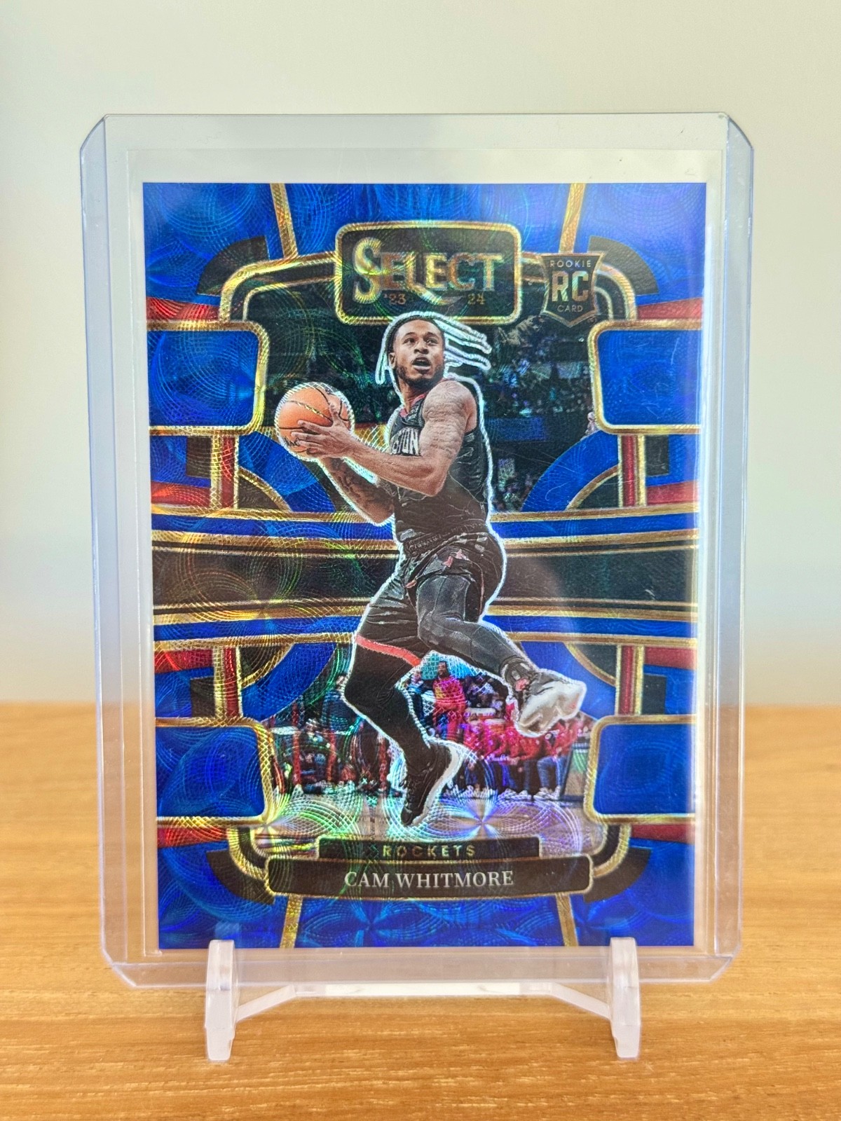 2023-24 Panini Select - Concourse Cam Whitmore #69 Scope Prizm (RC) BLUE /249