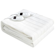 78"x80" Electric Heated Mattress Pad King Size w/ Overheat Protection