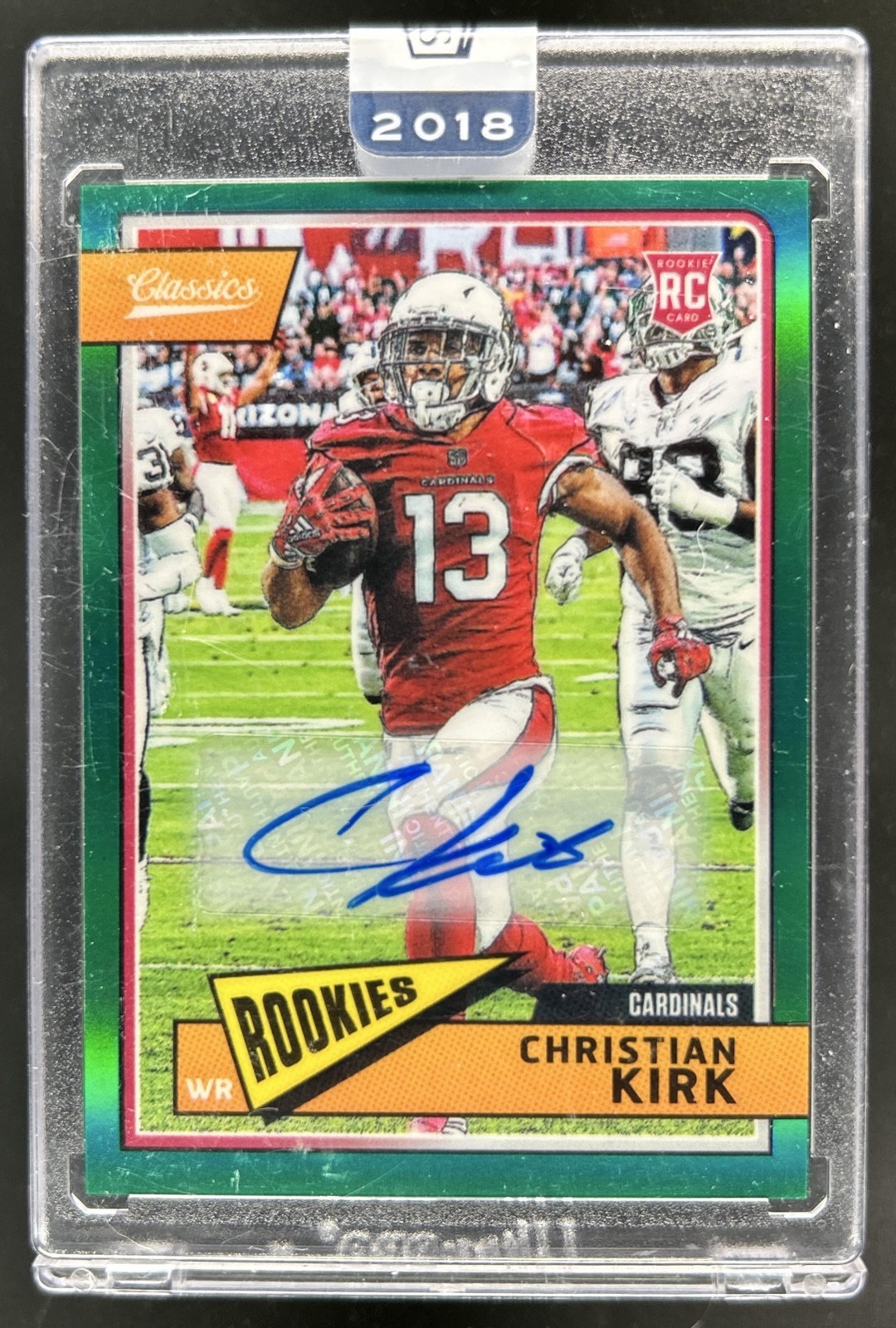 Christian Kirk Panini Honors Classics Update Rookies #328 Significant Signature Green