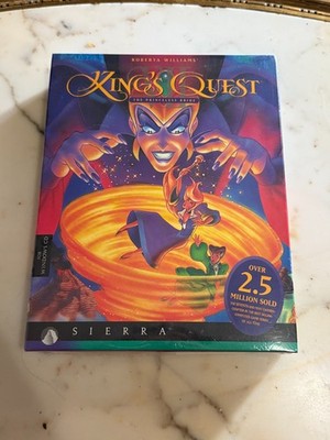King's Quest VII 7 Priceless Bride PC CD ROM Big Box Sealed New Authentic