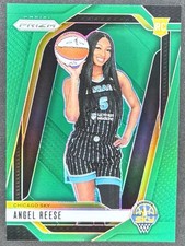 2024 Panini Prizm Basketball WNBA Green Prizm Angel Reese Variation