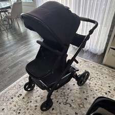 Silver Cross Wave 3 Limited Edition Black Stroller Bassinet combo