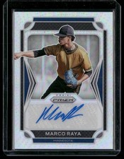 2021 Panini Prizm Draft Picks #AU-MR Marco Raya Silver Prizm Auto