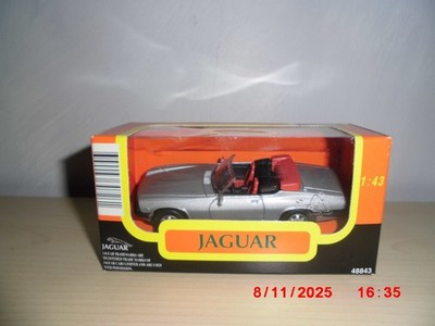 JAGUAR XJ-S V 12 Cabrio 1988 silber mit rotem Interior komplett Neu und in OVP