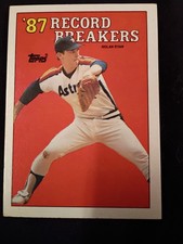Nolan Ryan 1988 Topps #6 (Error Misprint See Photos)