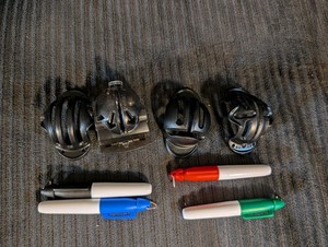 Golf Ball Marking And Alignment Kit.