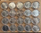 Lot of (20) Original Morgan Silver Dollars.   Some Beautiful!     #M3948-E.