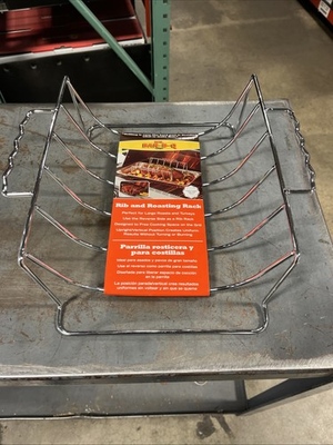 #ad #ad MRB06828X MR BAR B Q Rib amp; Roaster Rack $7.95