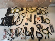 PC PSU & Modular Cable Lot – Power Supply Cables, PCIe, SATA, Riser Kit, Adapter