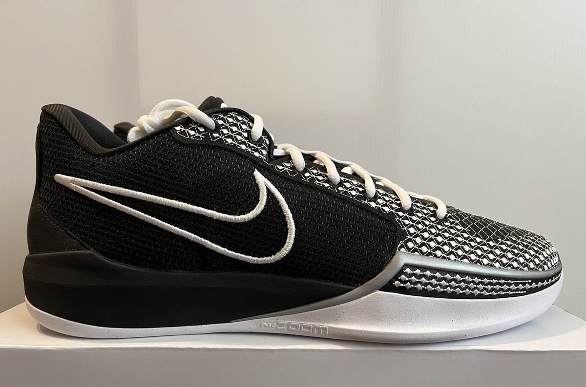 Nike Sabrina 1 iD 'NBY' Black White FJ4036-900 Men's Size 12