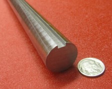 1045 Steel Full Keyed Shaft, 1 1/8" Dia. x 36" Length, Key 1/4" Wide x 1/8" Deep