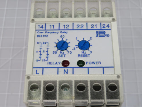 BASLER ELECTRIC 9321600106 BE3-81O-1D4N1 OVER FREQUENCY RELAY T197395 - Picture 4 of 6