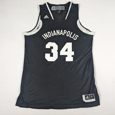 Eric Gordon Adidas Indianapolis Size XL Men's Basketball Jersey 34 Black