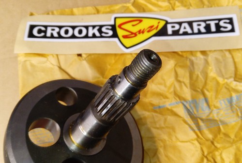 Medio cigüeñal derecho genuino Suzuki RM125 Z nuevo 12220-14110 1982 - Imagen 11 de 12