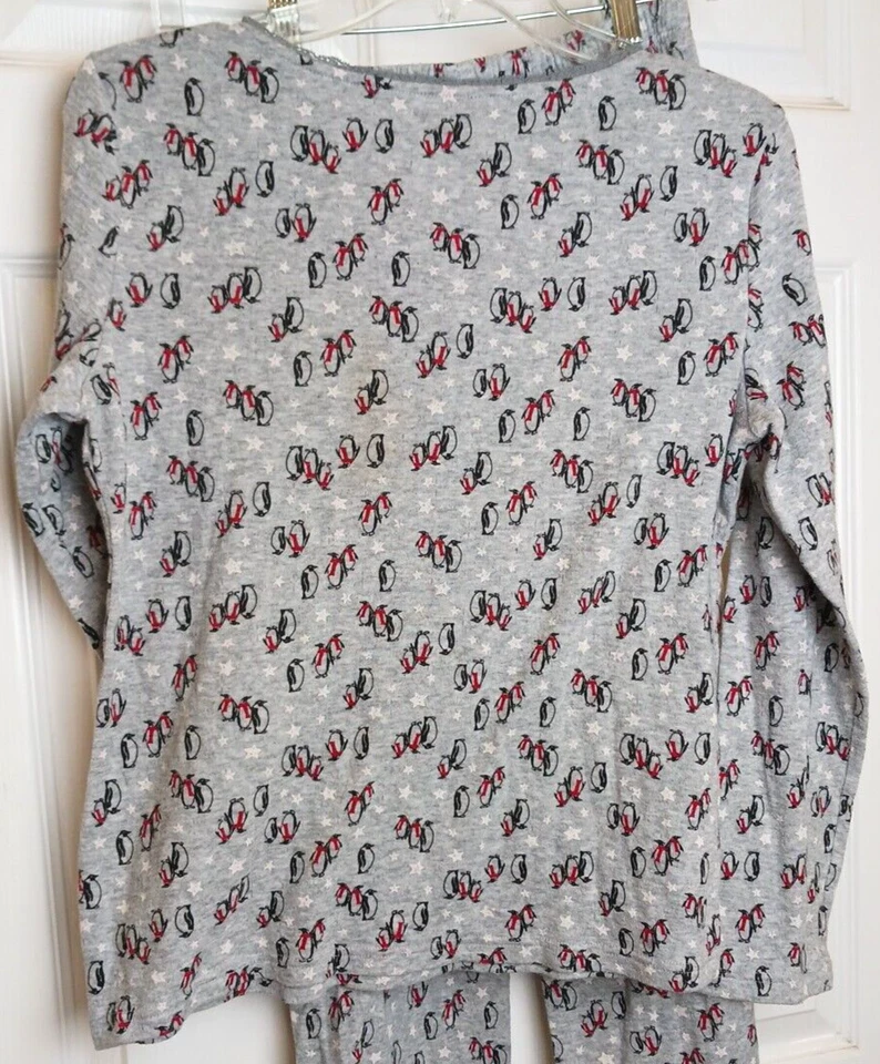 Pijama Croft & Barrow talla XS íntimo para mujer gris con bolígrafos conjunto de 2 piezas #D41 Foto 2 de 4