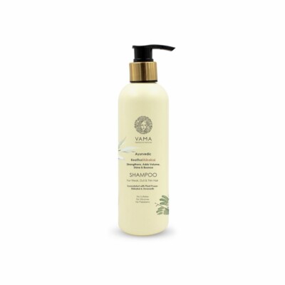 VAMA 100% Ayurvedic Reetha Shikakai Oily Hair Shampoo  Heavy Dandruff Free 200ml