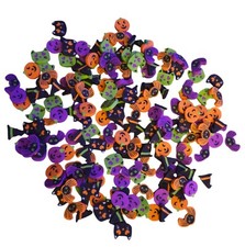 Large Lot Of Mini Halloween Erasers Jack O'lanterns Bats Spiders Black Cats