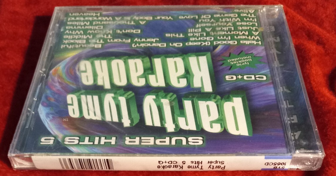 Party Tyme Karaoke: Super Hits, Vol. 5 by Sybersound (CD-G, 2003