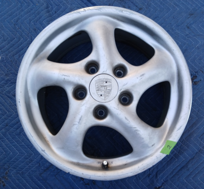 つかもち Porsche 986 Boxster BX021 911 OEM Fuchs Orig Twist Front 17x7