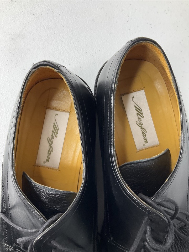 Mezlan Oxford Shoes Pelleline Exclusive Cap Toe Deer Skin Made In Spain