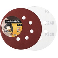 Schleifpapier 125Mm Klett P240 Schleifscheibe SchleifbläTter Schmirgelpapier
