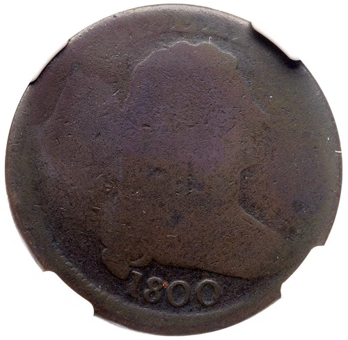 1800 S-199 R-4 NGC FA 2 "Broadstruck" Draped Bust Large Cent Coin 1c