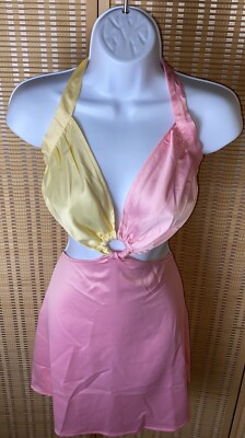 knee length dresses for ladies Yellow linen dress with pockets. Minimalist style sustainable ruffle dresses  – MinimalisticLinen main image 0