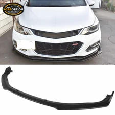 Fits 16-19 Chevy Cruze RS OE Style Front Bumper Lip 3PC Unpainted PP