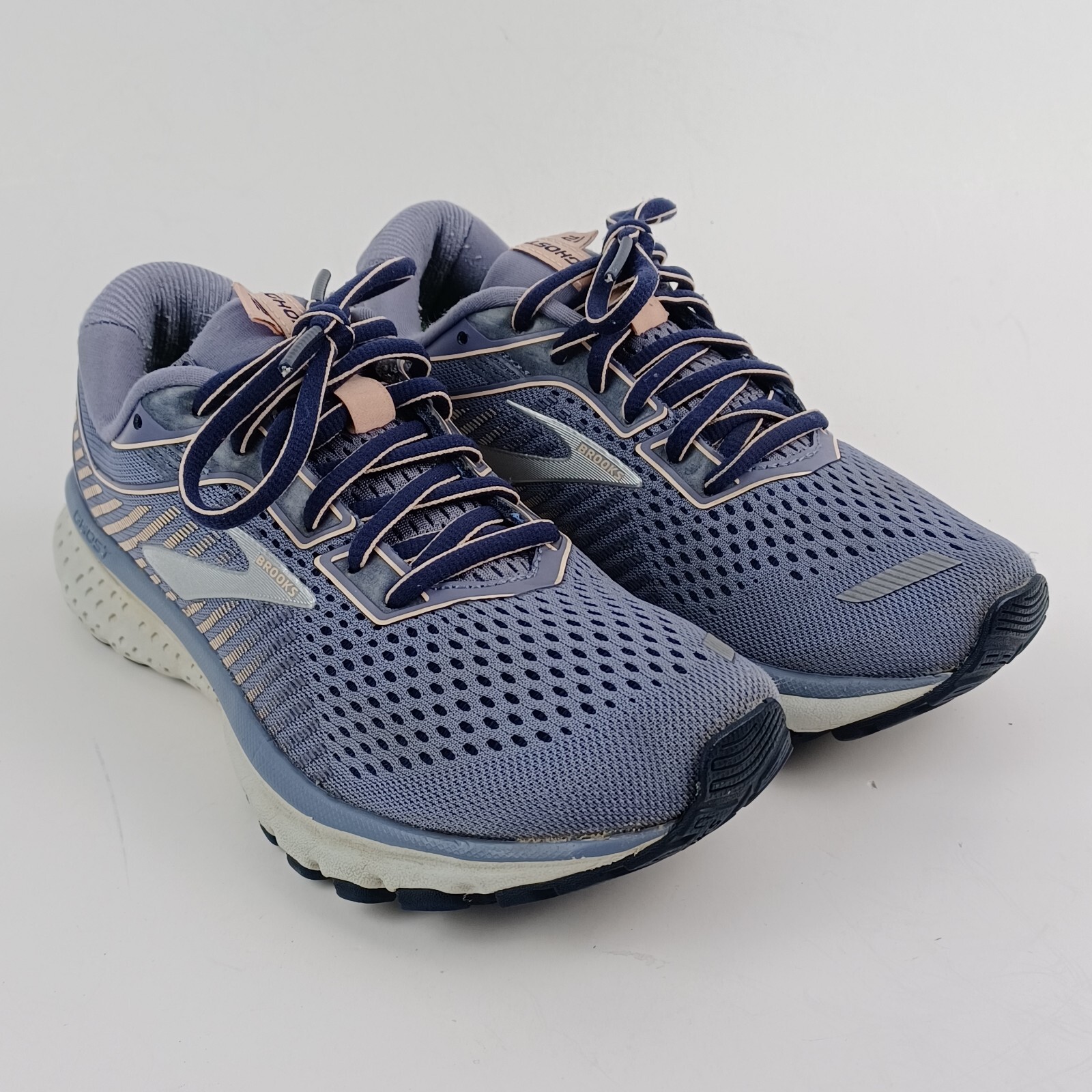 Brooks Ghost 12 Womens Girls Running Shoe Sneaker Sz … Gem