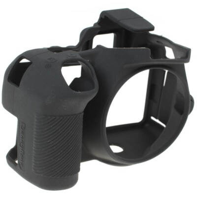 easyCover Case Silikon-Schutzhülle für die Nikon D3500 black NEW Genuine