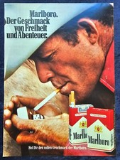 Marlboro Zigaretten,   originale Werbung aus 1979