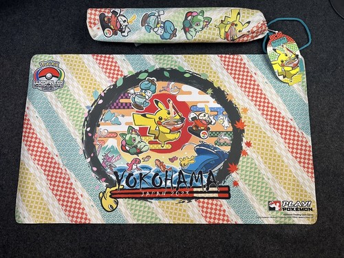 Pokemon World Championships 2023 Yokohama Logo Pikachu and Starters. US Seller