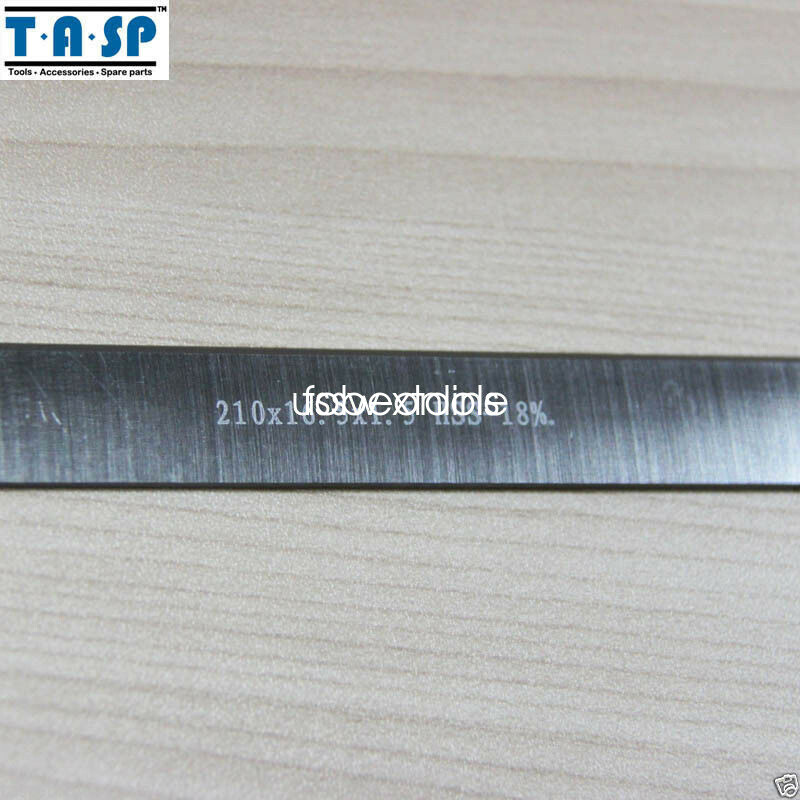 210x16.5x1.5mm HSS Planer Blades For ERBAUER 052 BTE & PB02 thickness