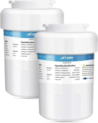 #ad 2 Pack Refrigerator Water Filter GE SmartWater MWF MWFA MWFP GWF HWF 46 9991 FMG $18.99