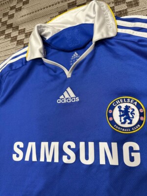 CHELSEA 2008/2009 HOME FOOTBALL SHIRT ADIDAS SOCCER JERSEY SIZE L