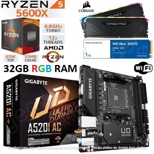 Mini itx motherboard combo sale