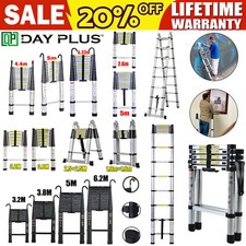 Mehrzweckleiter Teleskopleiter Stehleiter Aluleiter Ausziehleiter Leiter 2.6M-6M