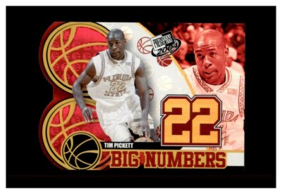 2004 PRESS PASS BASKETBALL ROOKIE BIG NUMBERS #4 TIM PICKETT