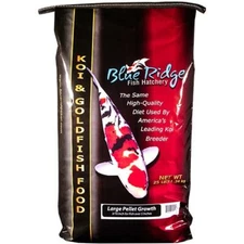 Blue Ridge Standard Pellet 3/16" Growth Koi & Goldfish Pond Fish Food 25 lb.