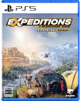 Unopened PS5 Expeditions A MudRunner Game Sony PlayStation 5 PLAION Sealed JP