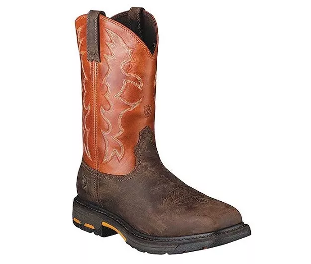 Ariat men's workhog work boots cheap