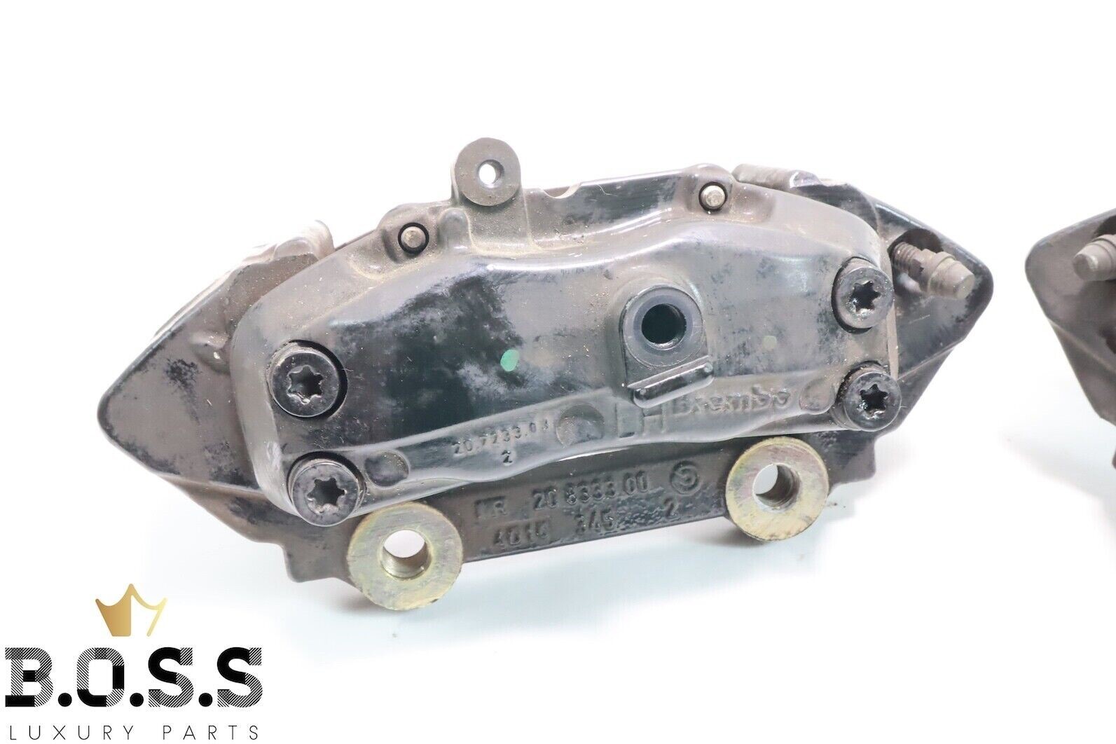 04-12 MASERATI QUATTROPORTE M139 BREMBO FRONT LEFT & RIGHT BRAKE CALIPER SET OEM