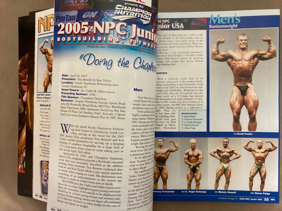 NPC NEWS Bodybuilding Fitness Magazine / Dexter Jackson Arnold Classic / 08-05 - Image 3 of 4